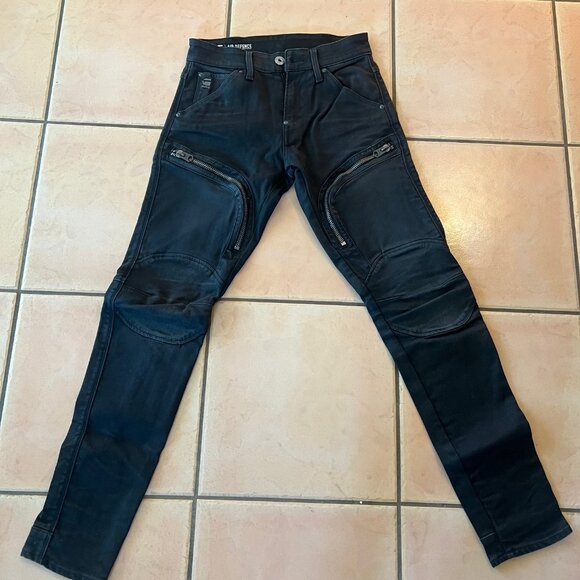 G-Star RAW Air Defence Zip Skinny Jeans Size 27/30 - Picture 1 of 5